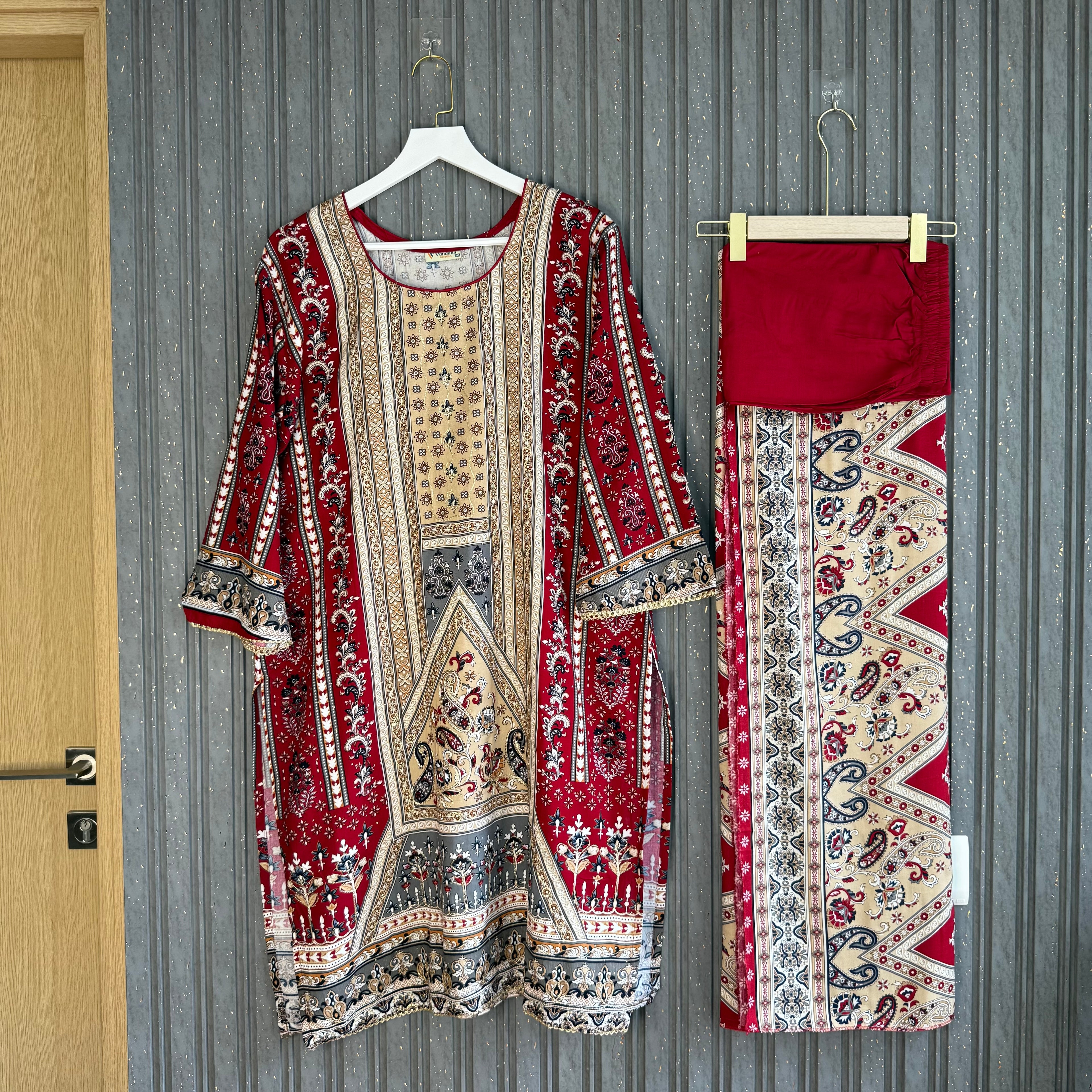 Zavianah Pakistani suit