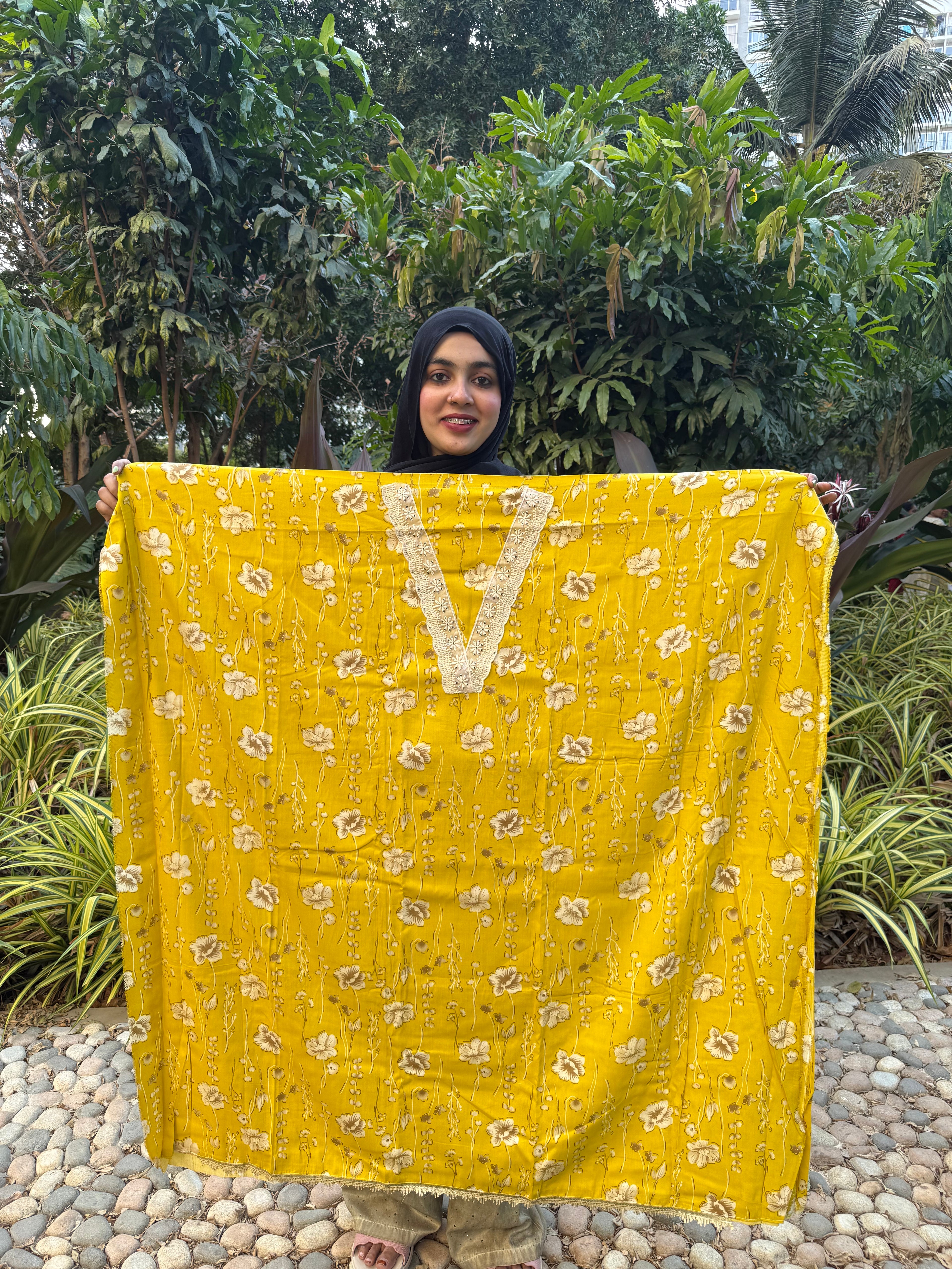 Razelyn Unstitched Cotton Suit Set