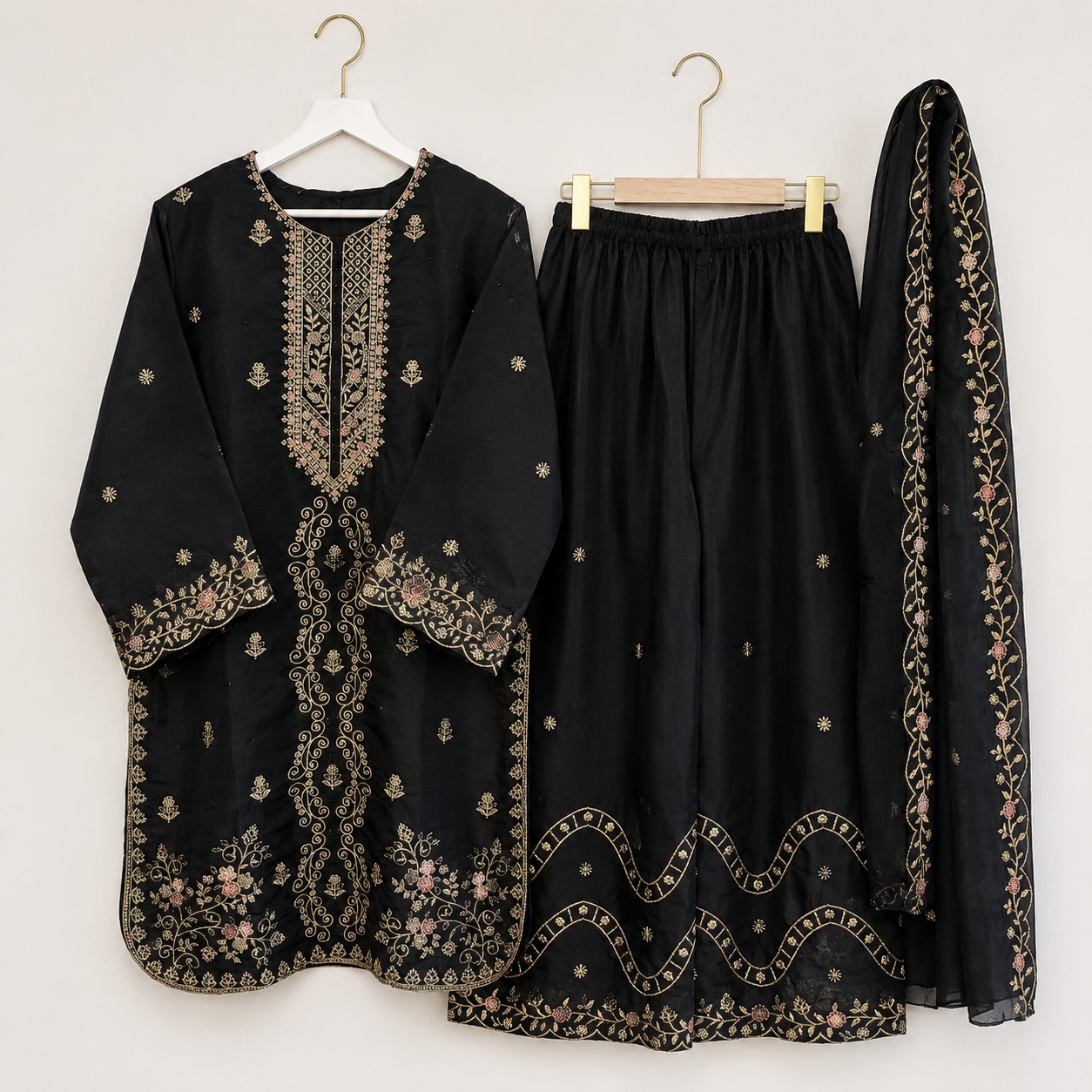 beena sadaf palazzo set