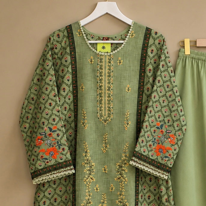 Bayat Pakistani cotton lawn suit