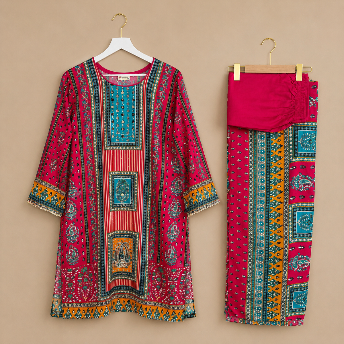 Sumbul Pakistani rayon suit