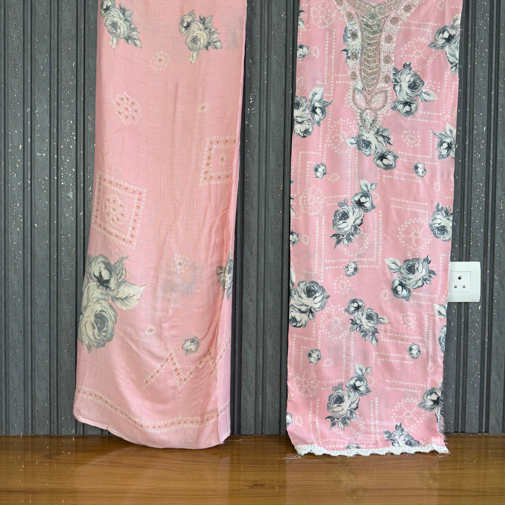 Mariyam Nafees soft unstitched suit