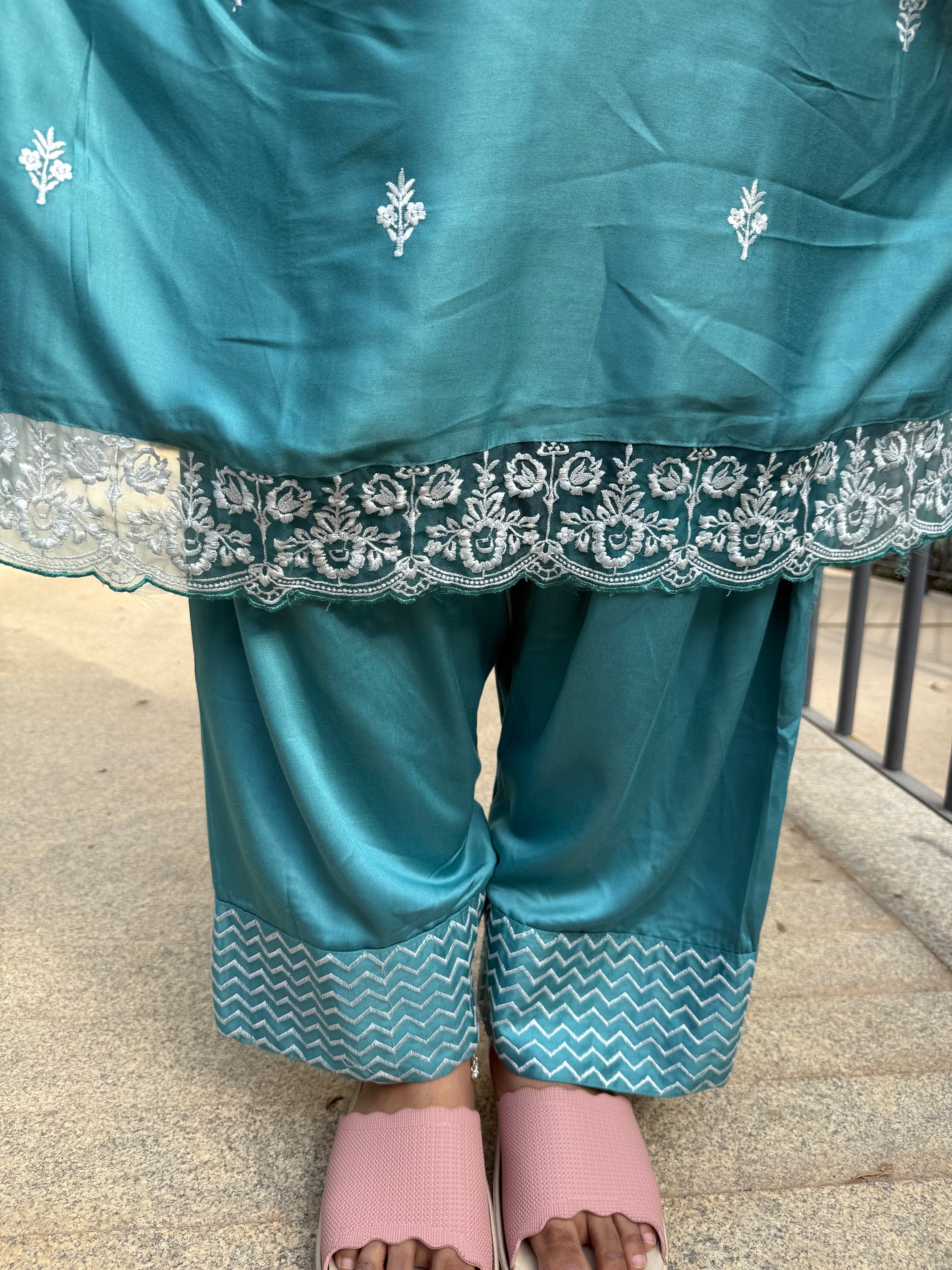 Aurevia - Premium FARSHI Salwar Co-ord Set