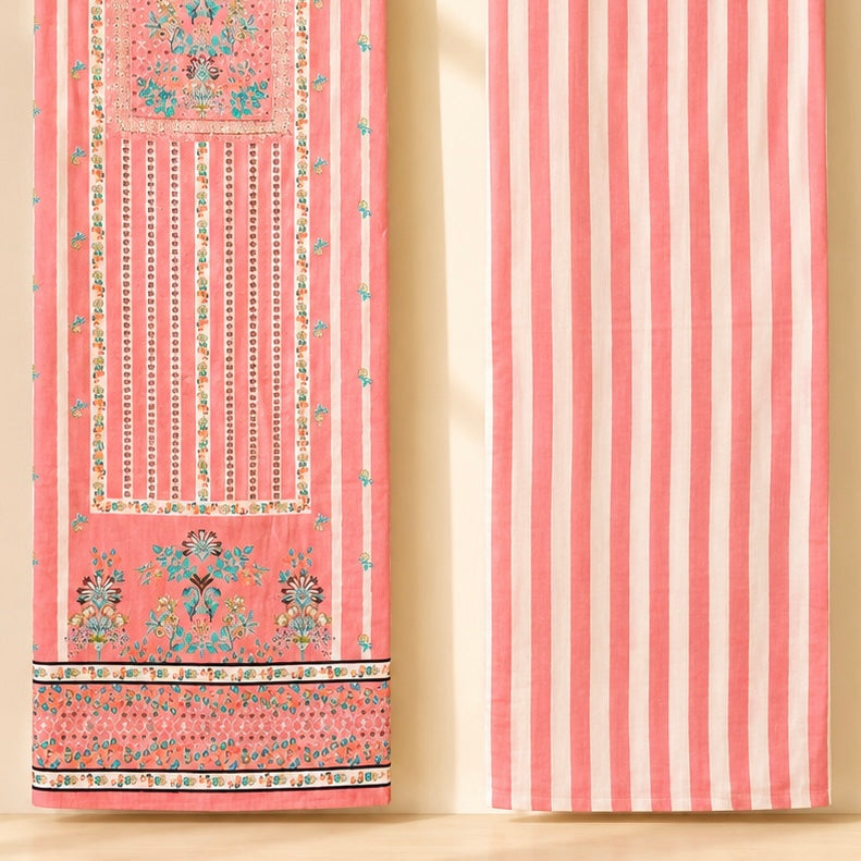 Hamza Pure Cotton Unstitched Suit