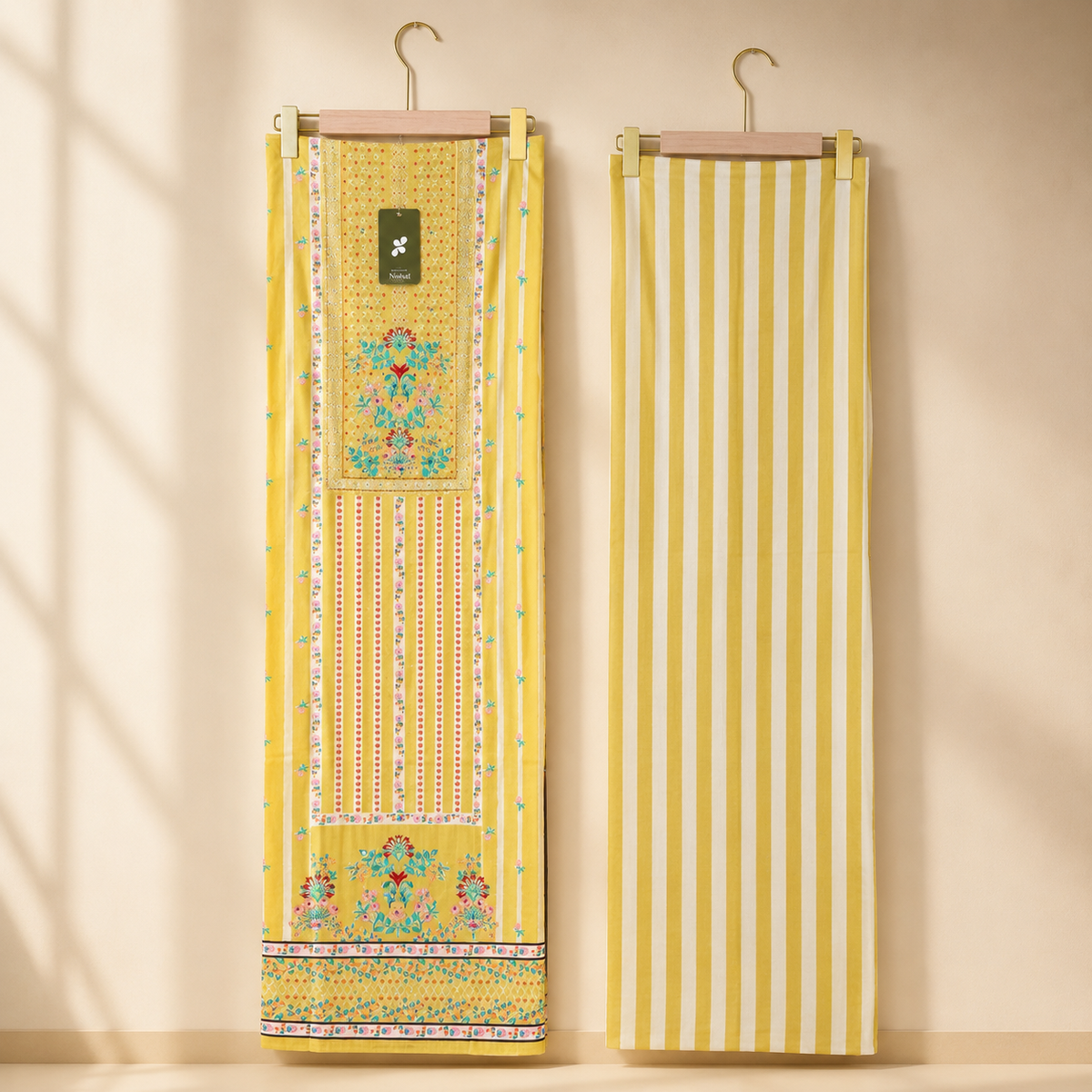 Hamza Pure Cotton Unstitched Suit