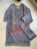 Pakistani cotton lawn suit