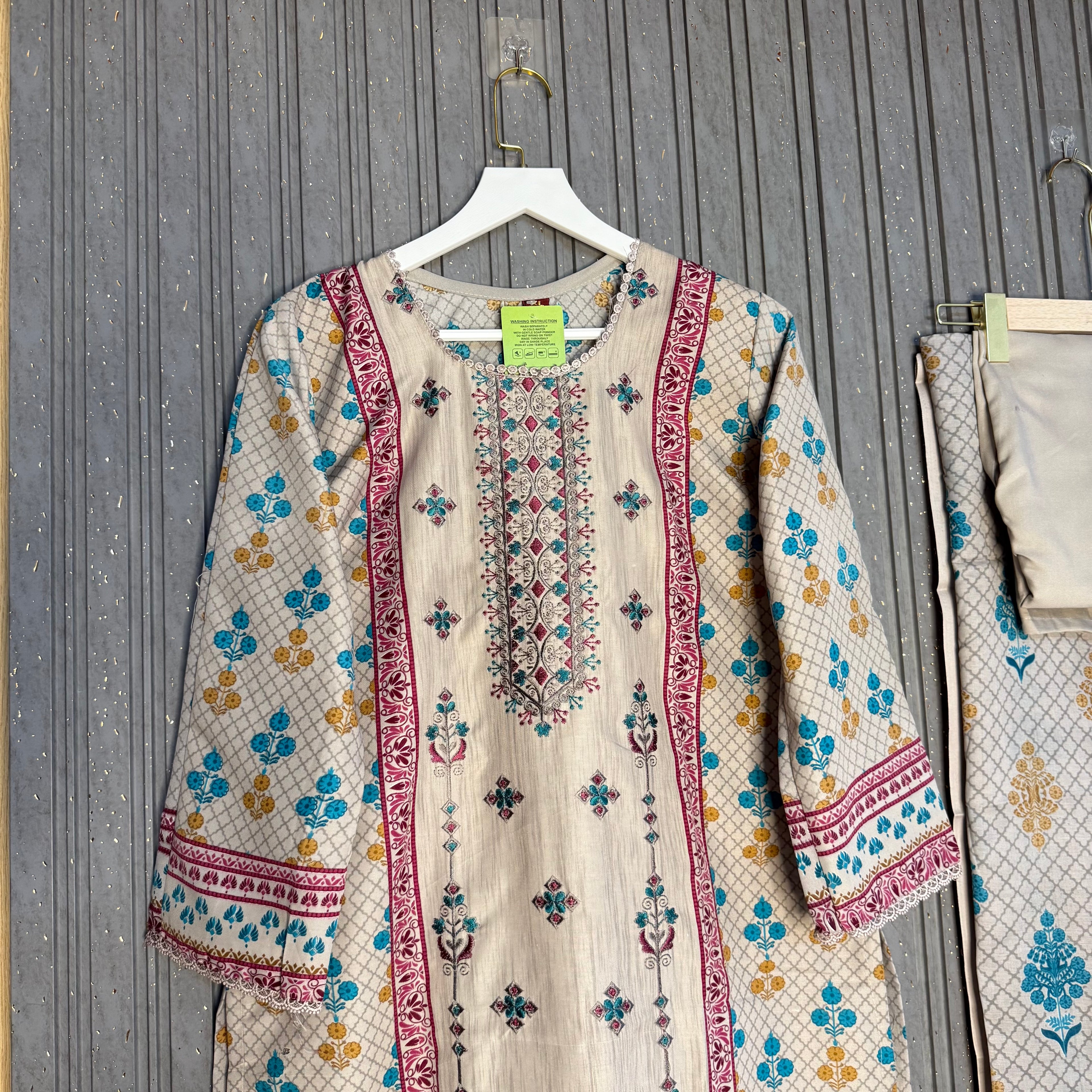 Pakistani cotton lawn suit