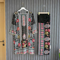 Nawal Saeed Pakistani rayon suit