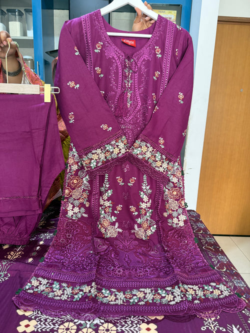 Munira Designer | Deep Plum Elegance