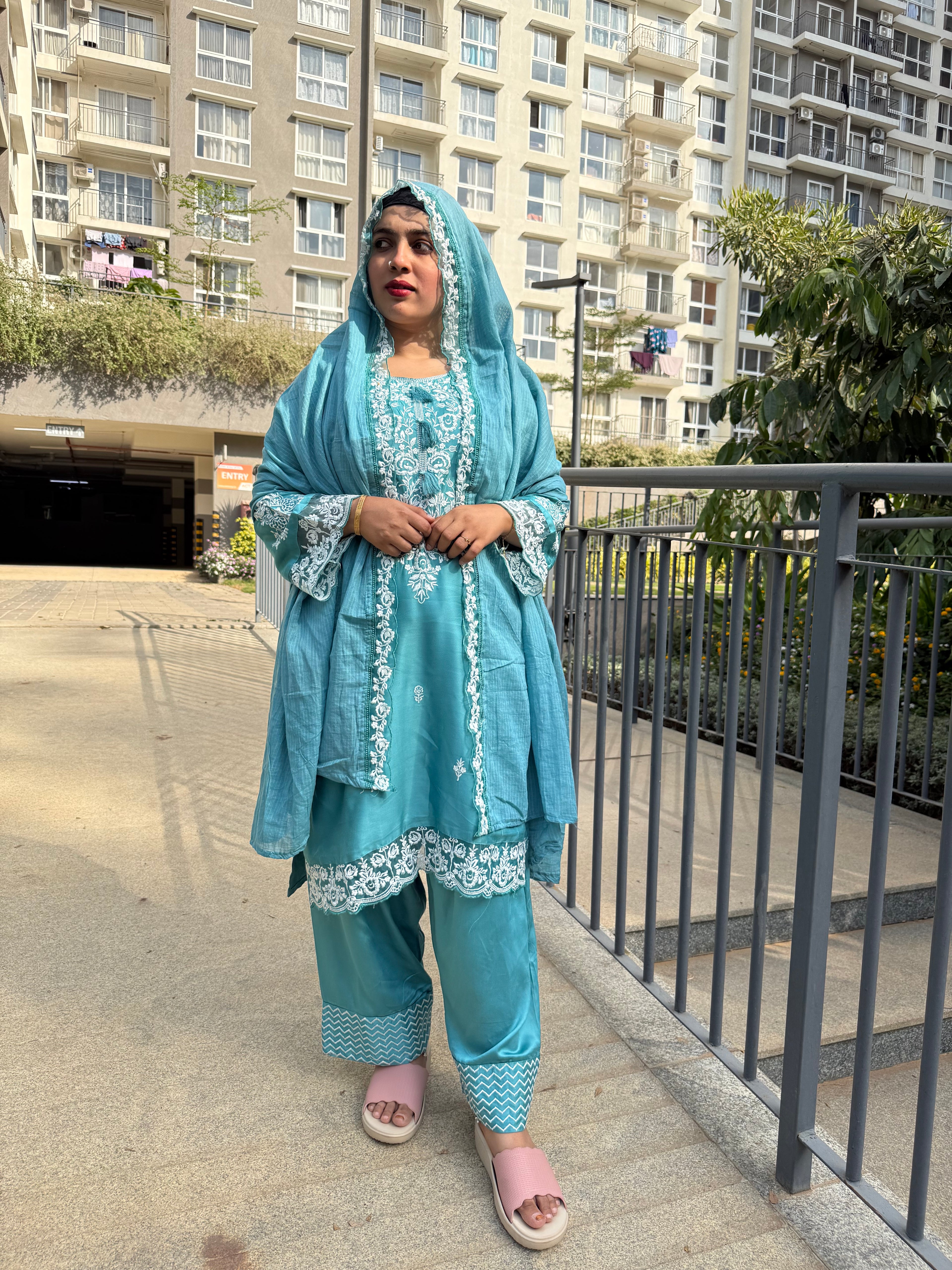 Aurevia - Premium FARSHI Salwar Co-ord Set