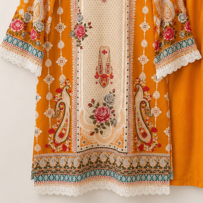 Nazneen Daily wear Pakistani palazzo set