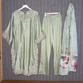 Sajjal Ali Pakistani rayon suit