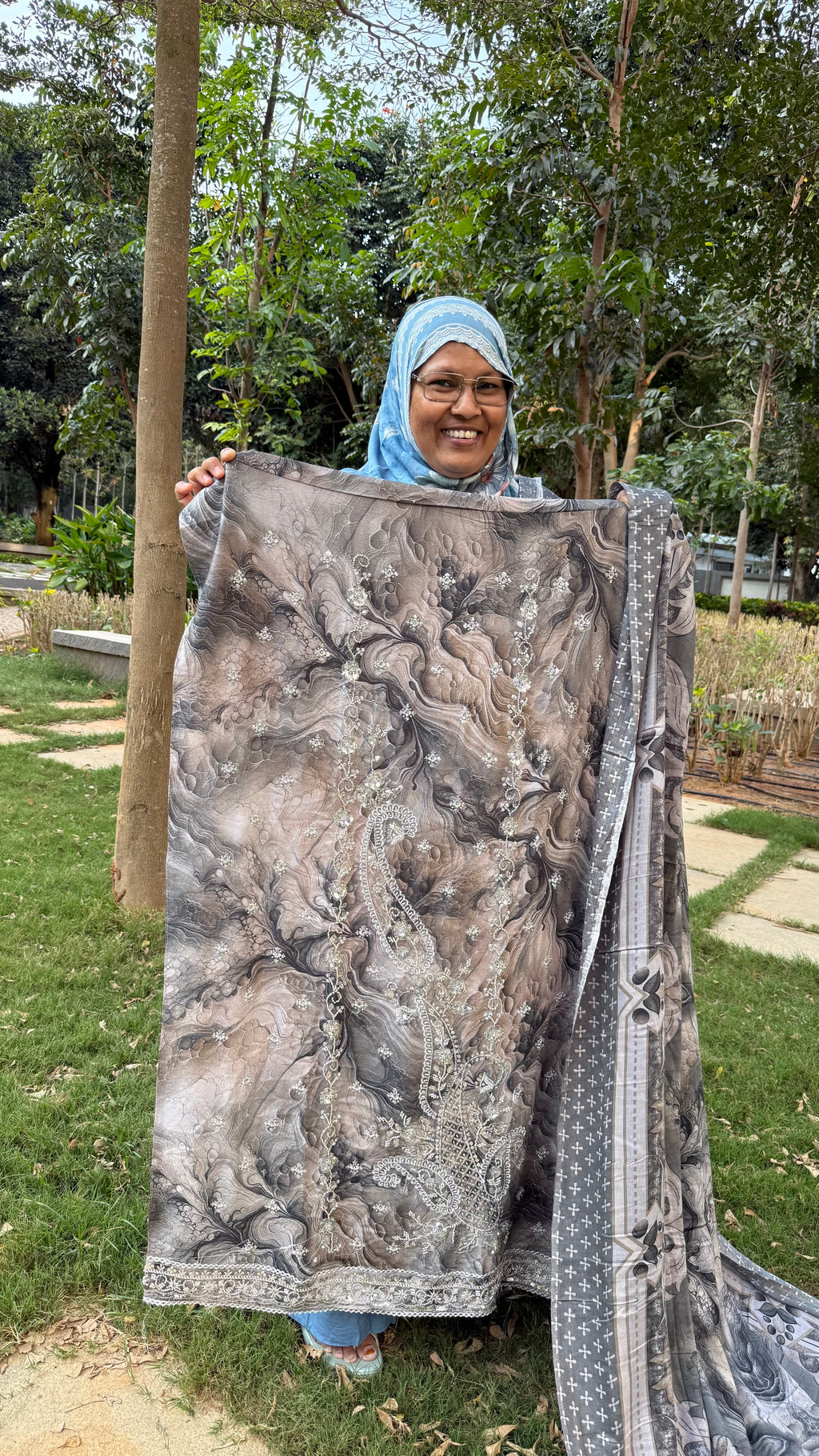 Zarvielle Marble Edit – Premium Unstitched Suit