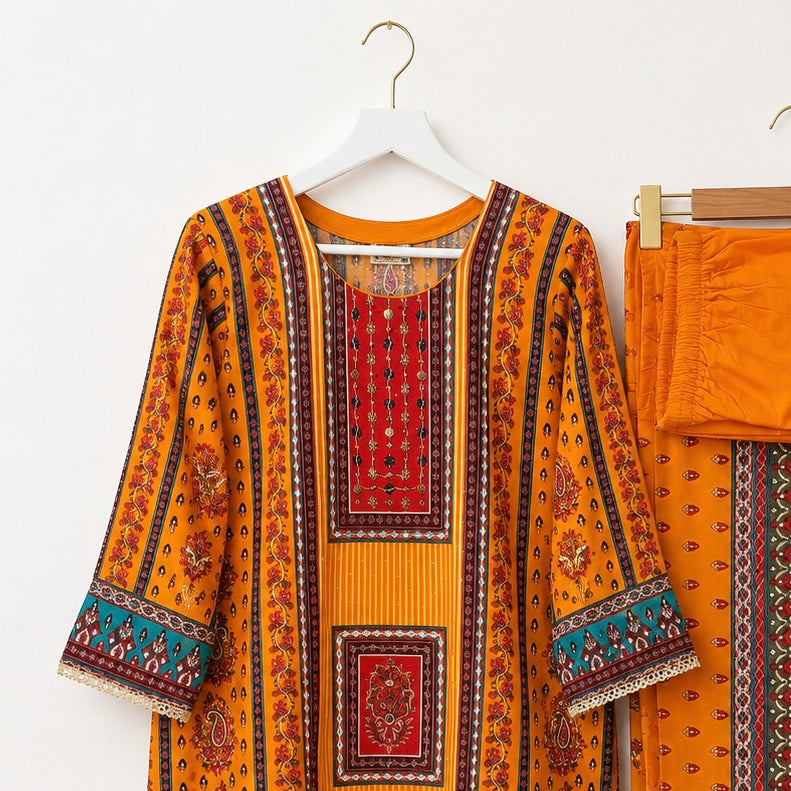Humaima Pakistani rayon suit