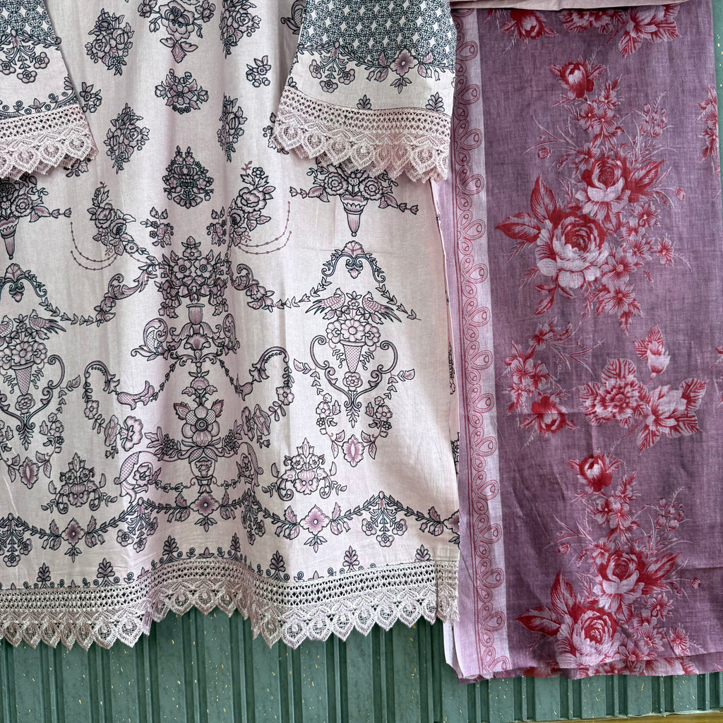 Nasra jamal pakistani lawn set
