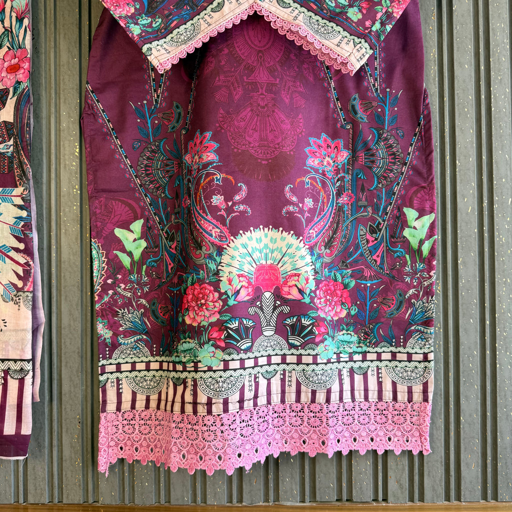 Hoorain Pakistani cotton suit