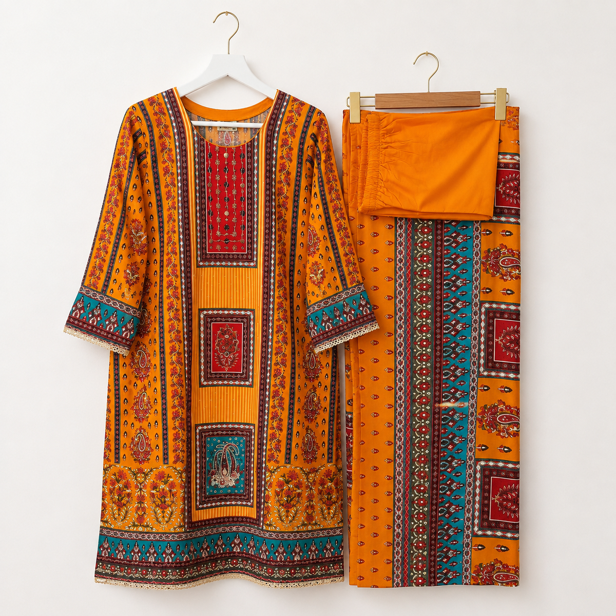 Humaima Pakistani rayon suit