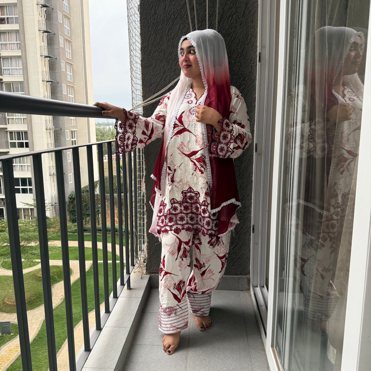 Miral Short Pakistani suit