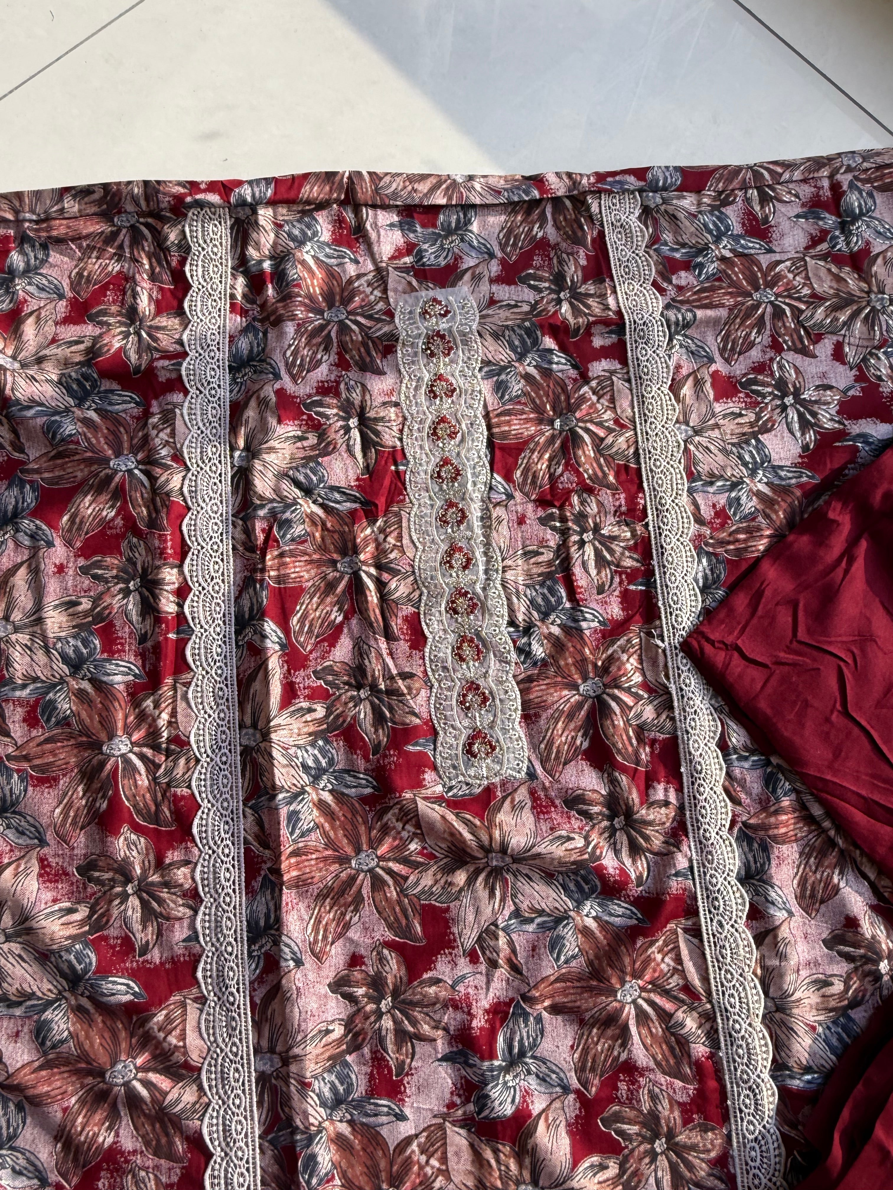 Dilkash Unstitched Suit