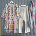Pakistani cotton lawn suit