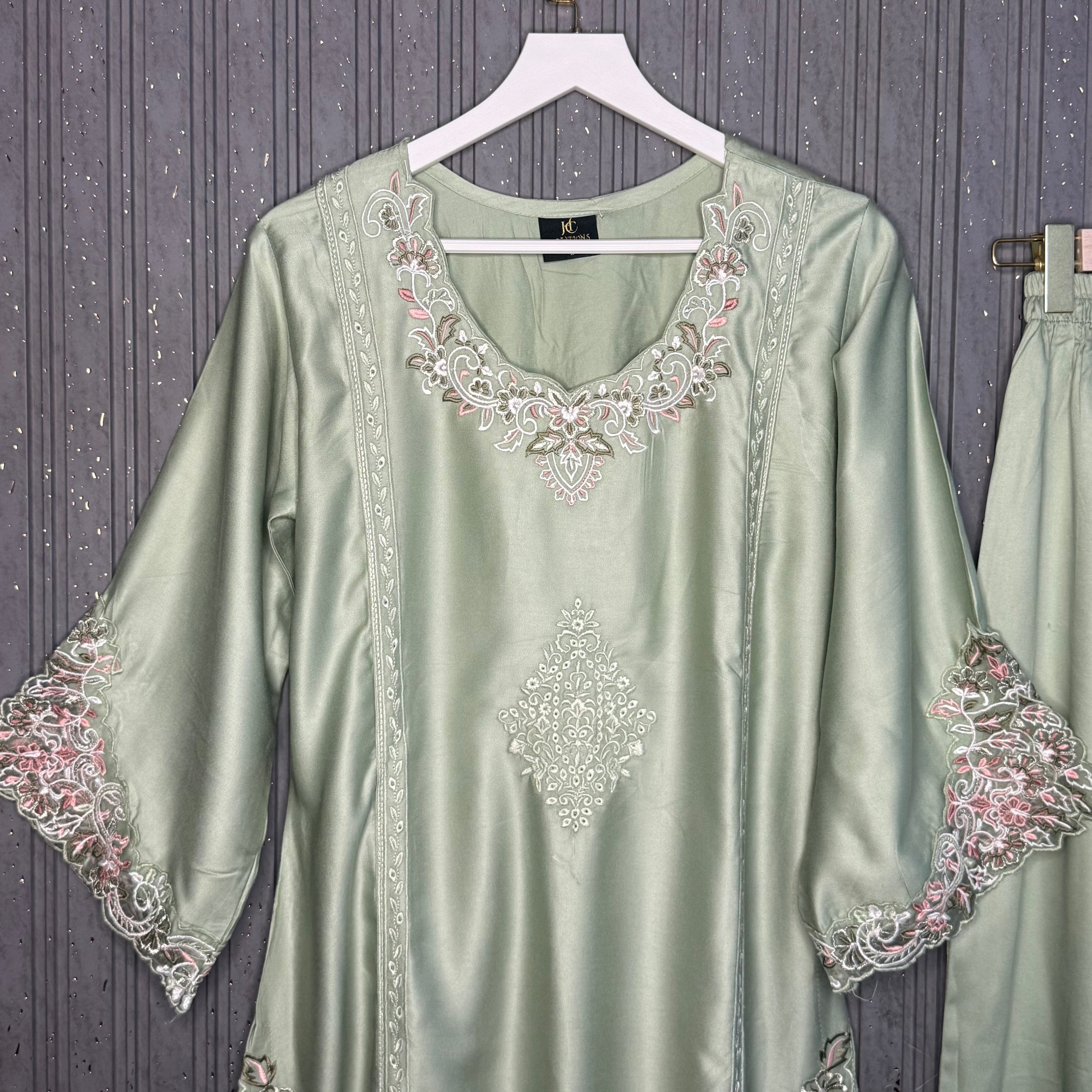 Sajjal Ali Pakistani rayon suit