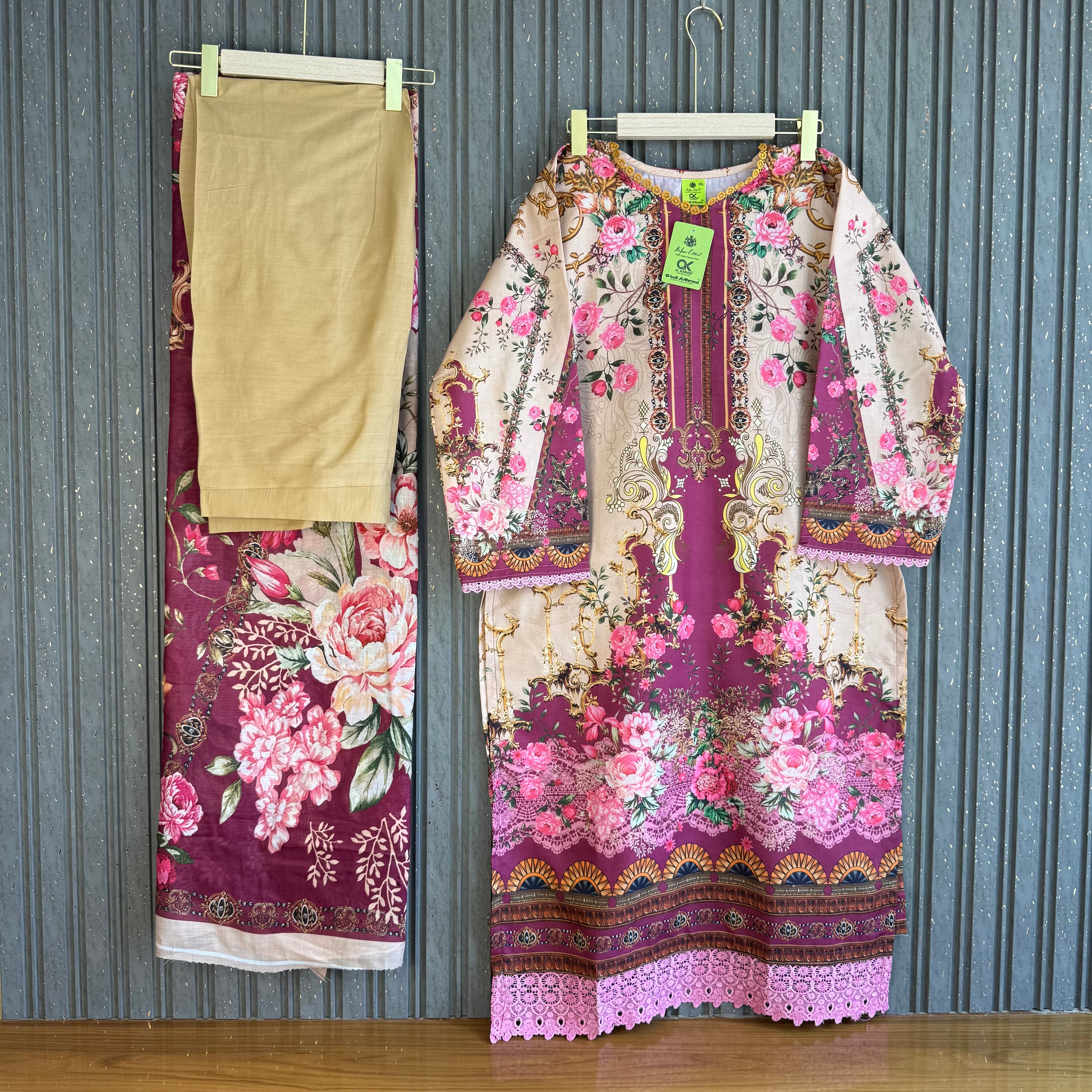 Zimal Pakistani lawn suit