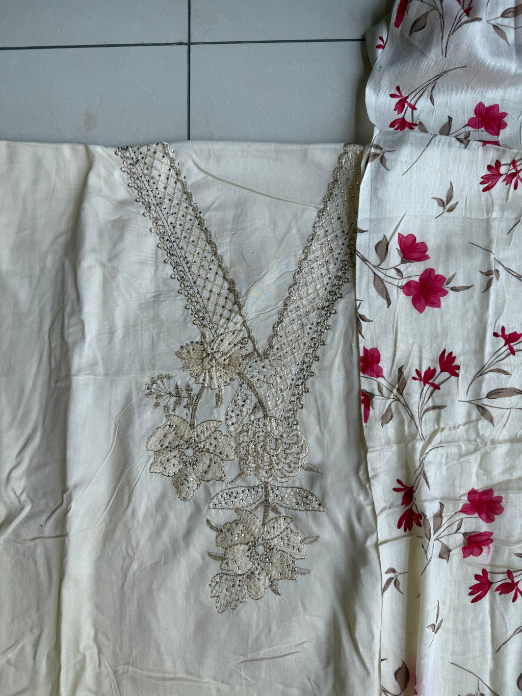 Sanam Unstitched suit