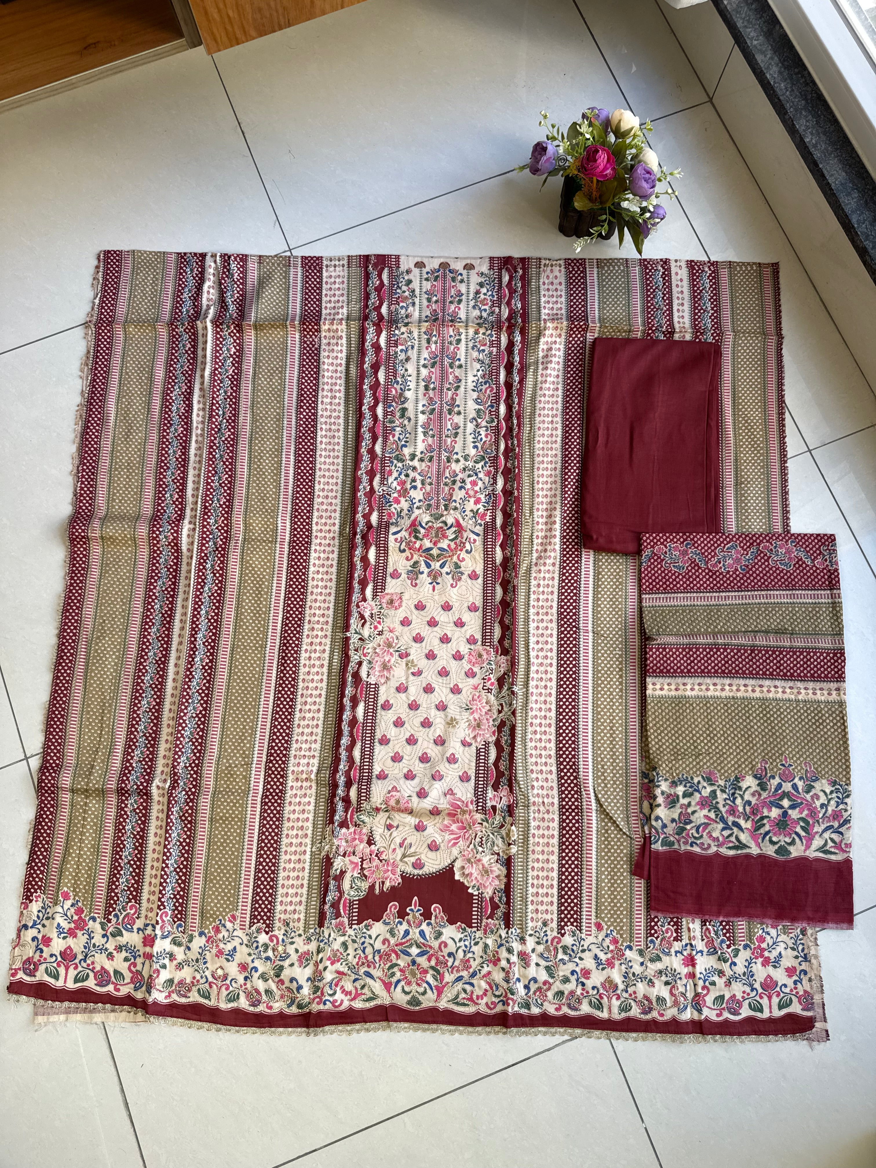 Hamdan Unstitched Suit