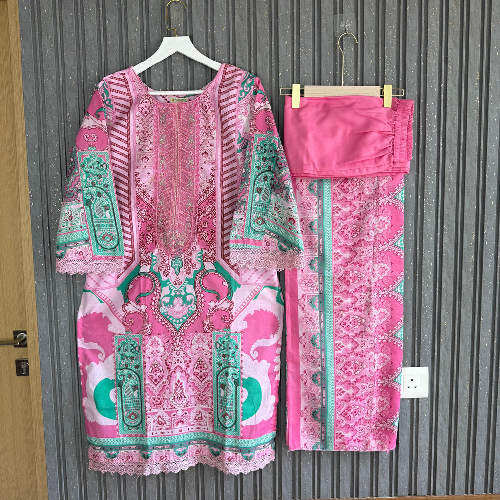 Sana batool pakistani lawn edit