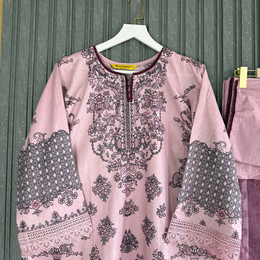 Nasra jamal pakistani lawn set