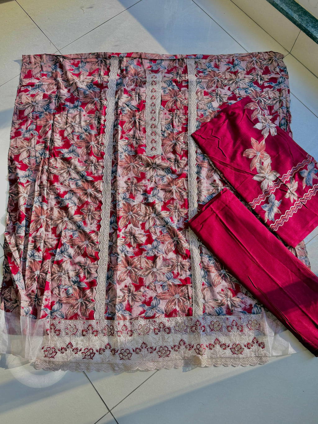 Dilkash Unstitched Suit