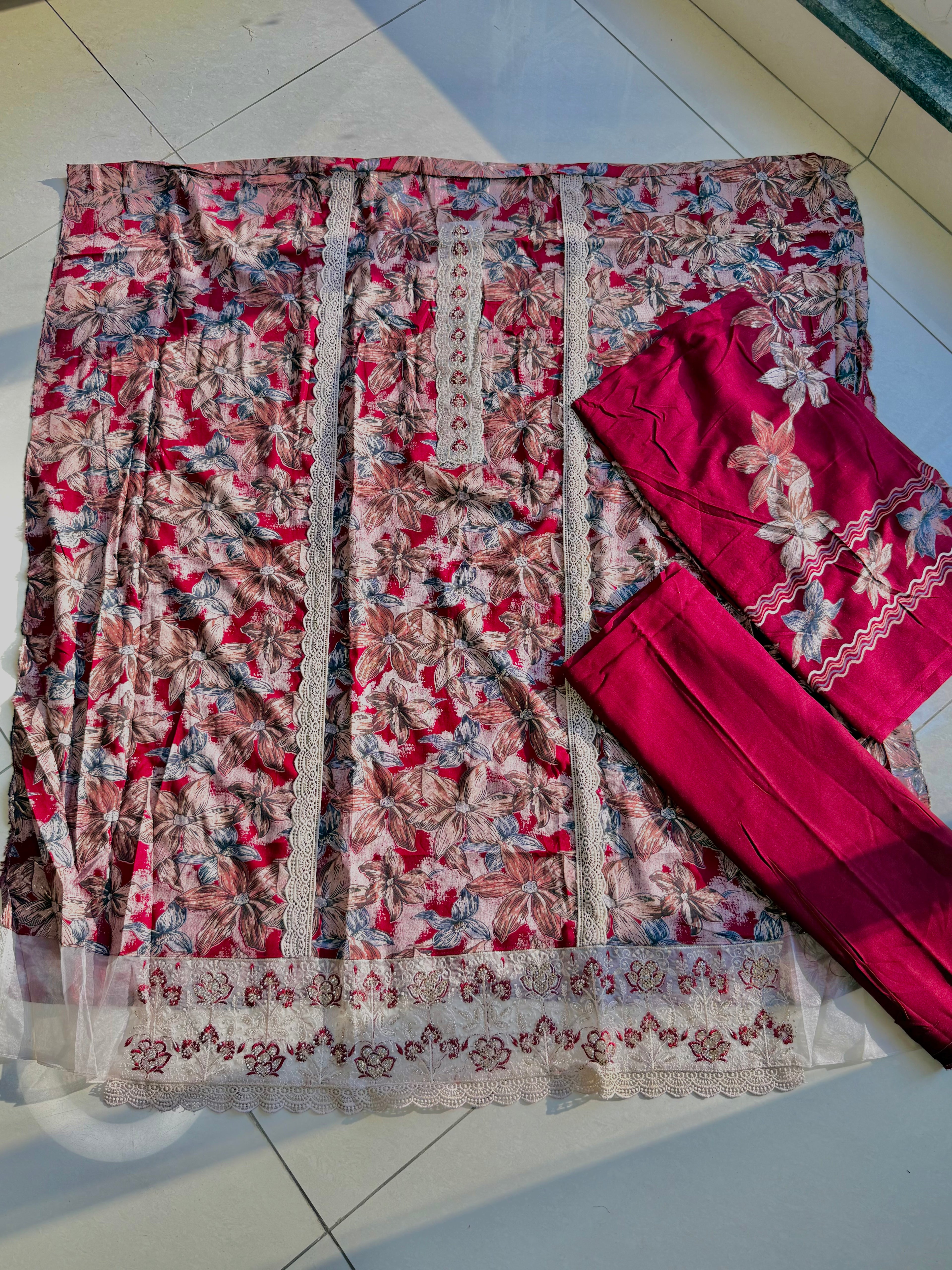 Dilkash Unstitched Suit