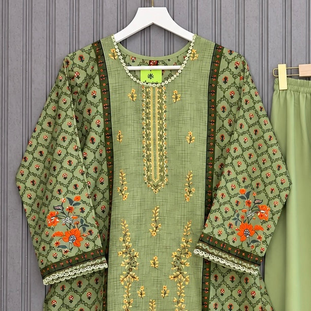 Bayat Pakistani cotton lawn suit