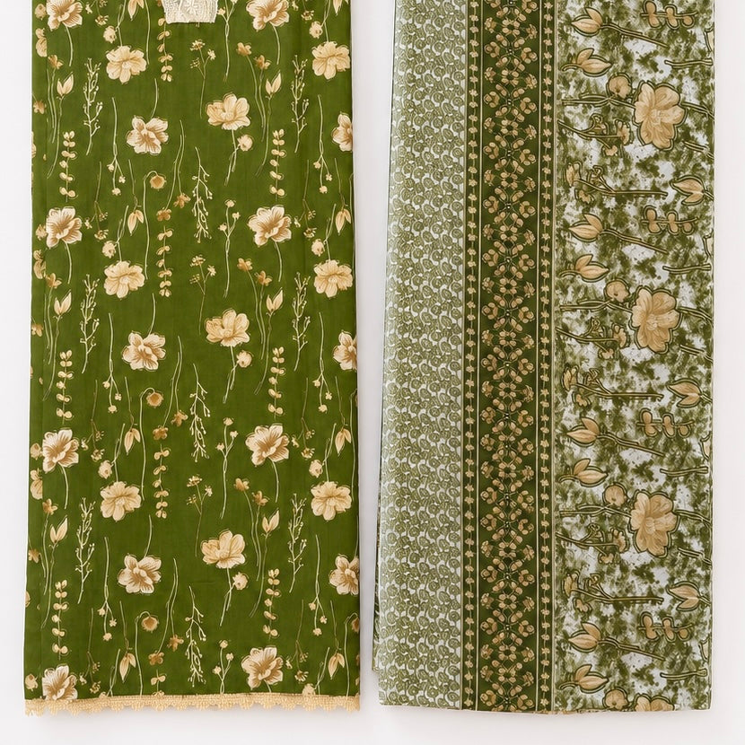 Razelyn Unstitched Cotton Suit Set