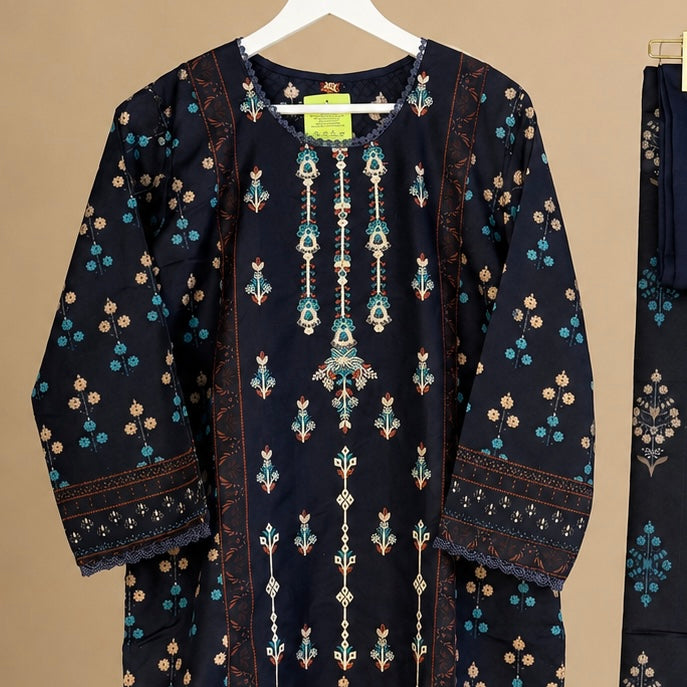 Pakistani cotton lawn suit