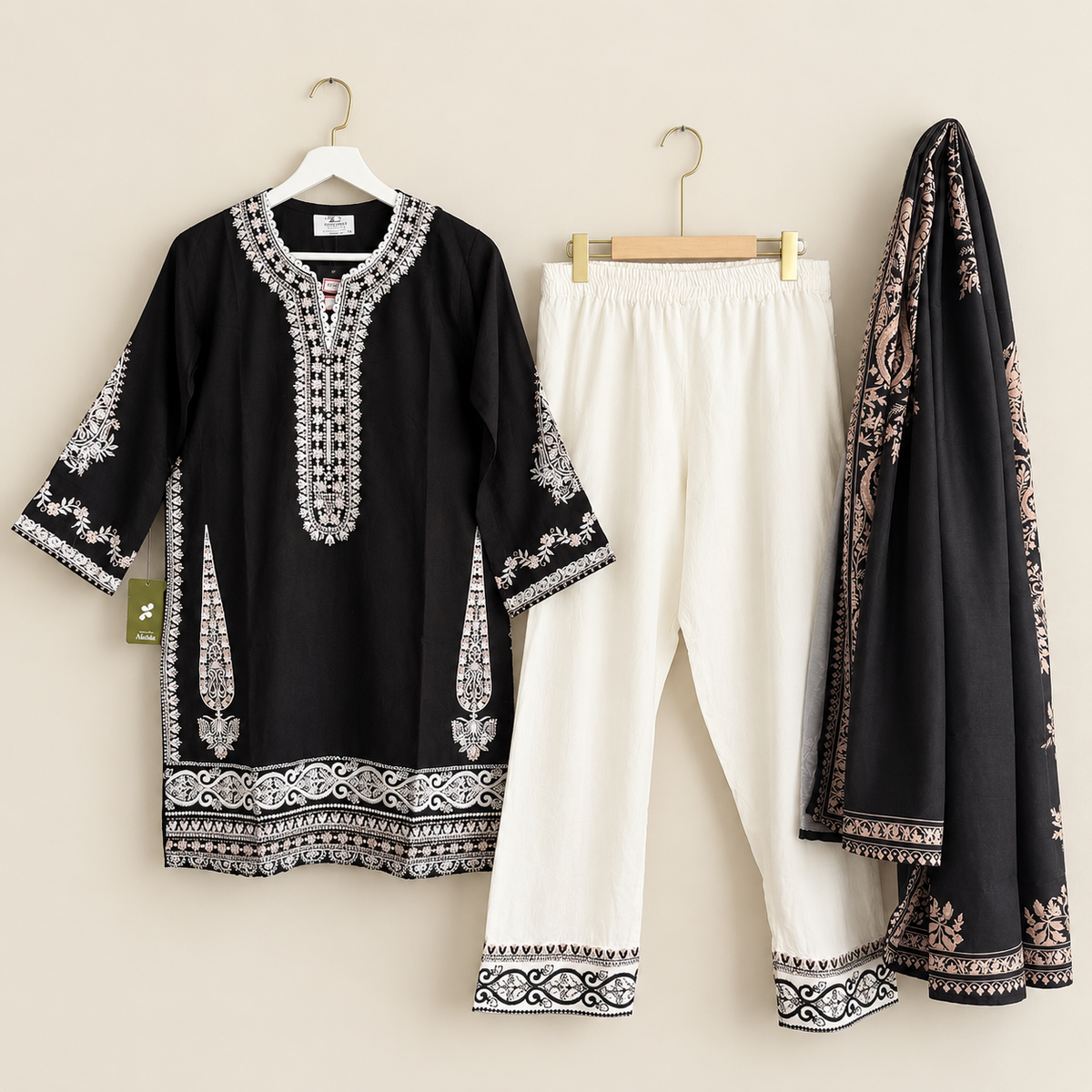 Shaila short Pakistani suit