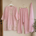 Nameera Soft Embroidered Pakistani Suit Set