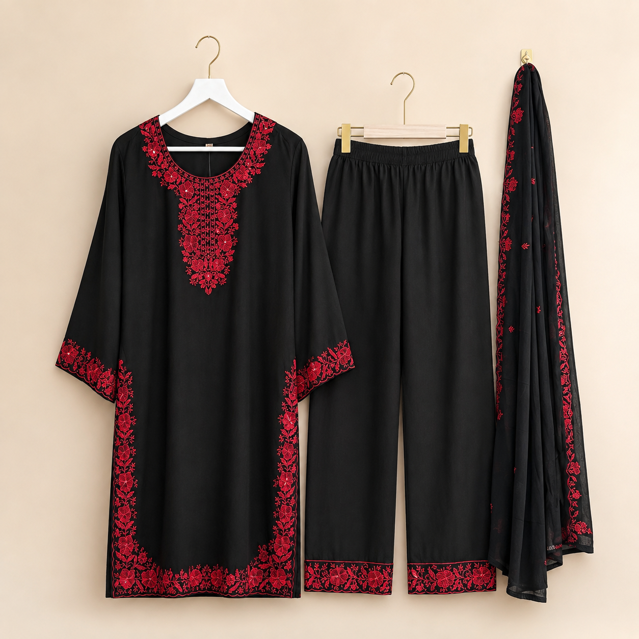 Saiyaara – Regal Embroidered Co-ord Set