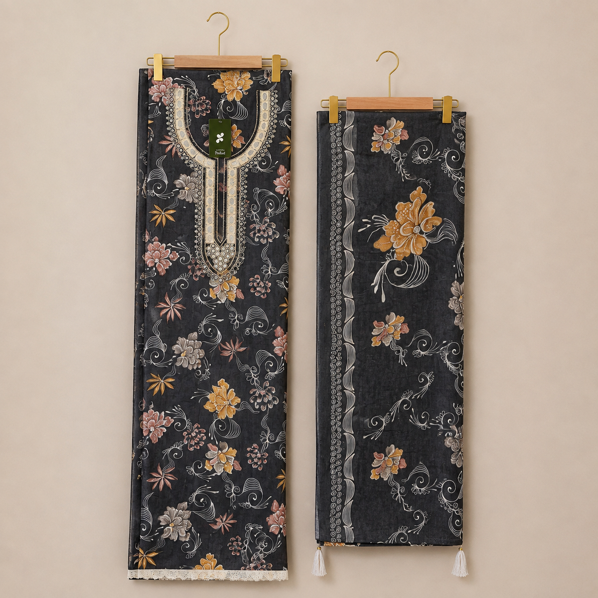 Zohaishi — Rayon Unstitched Premium Suit