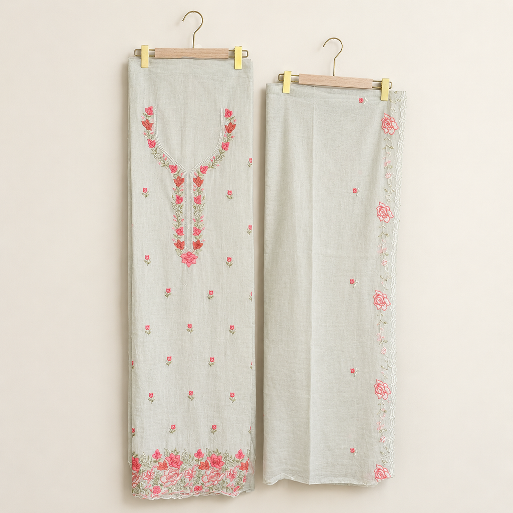 Samara Cotton Unstitched Suit