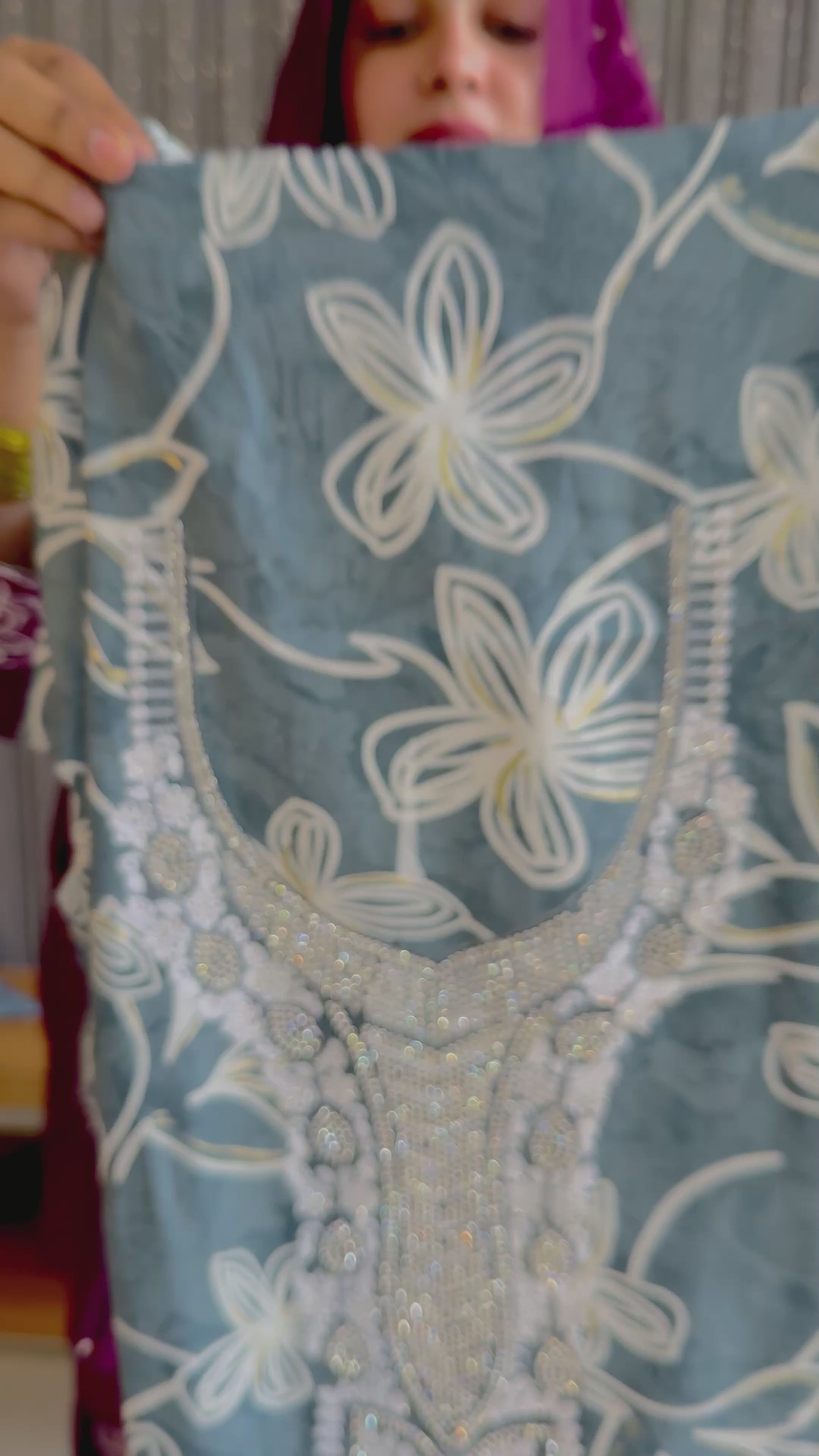 Zamrood Unstitched suit