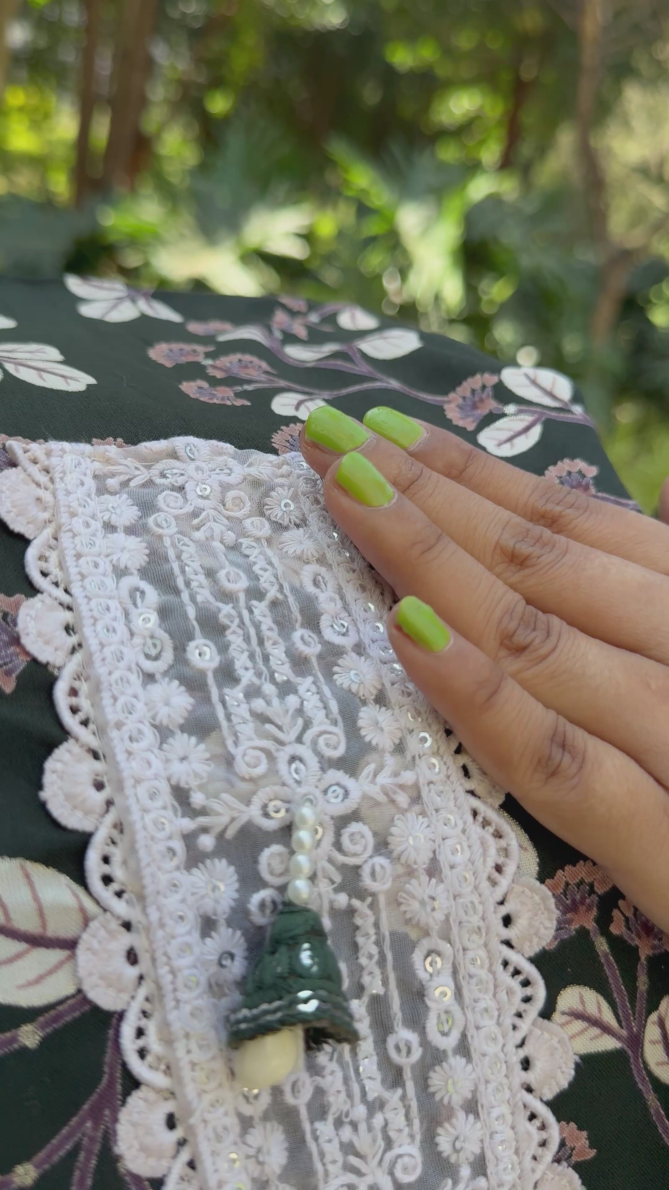 Zaymira Unstitched dress