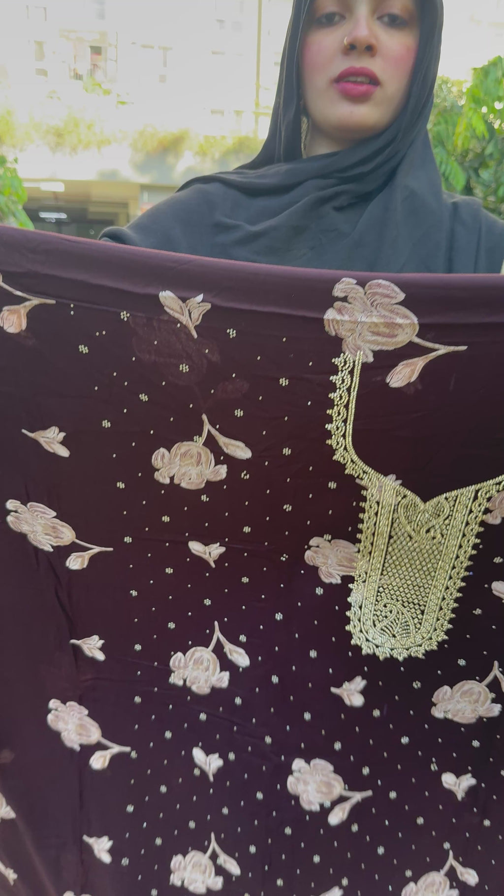 Zanash Aura – Premium Unstitched Suit