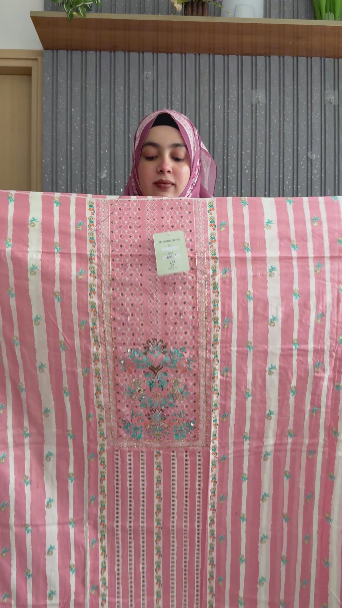 Hamza Pure Cotton Unstitched Suit