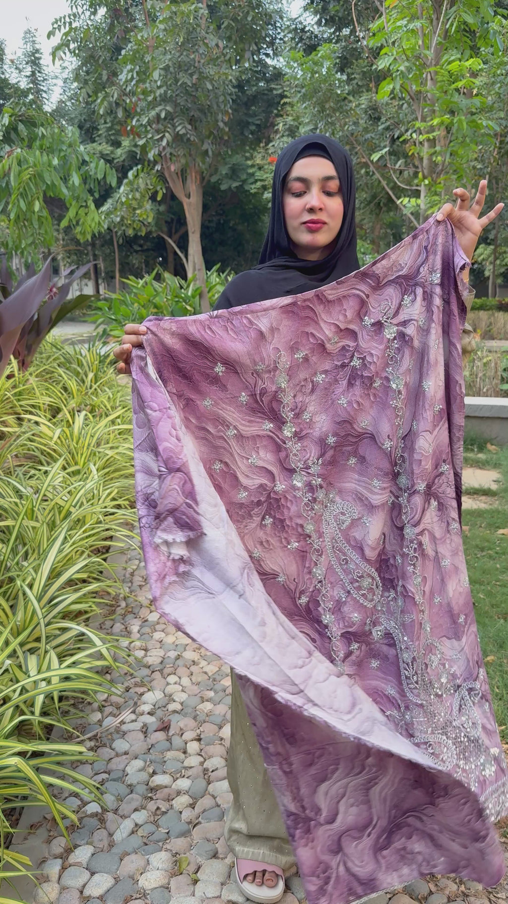 Zarvielle Marble Edit – Premium Unstitched Suit