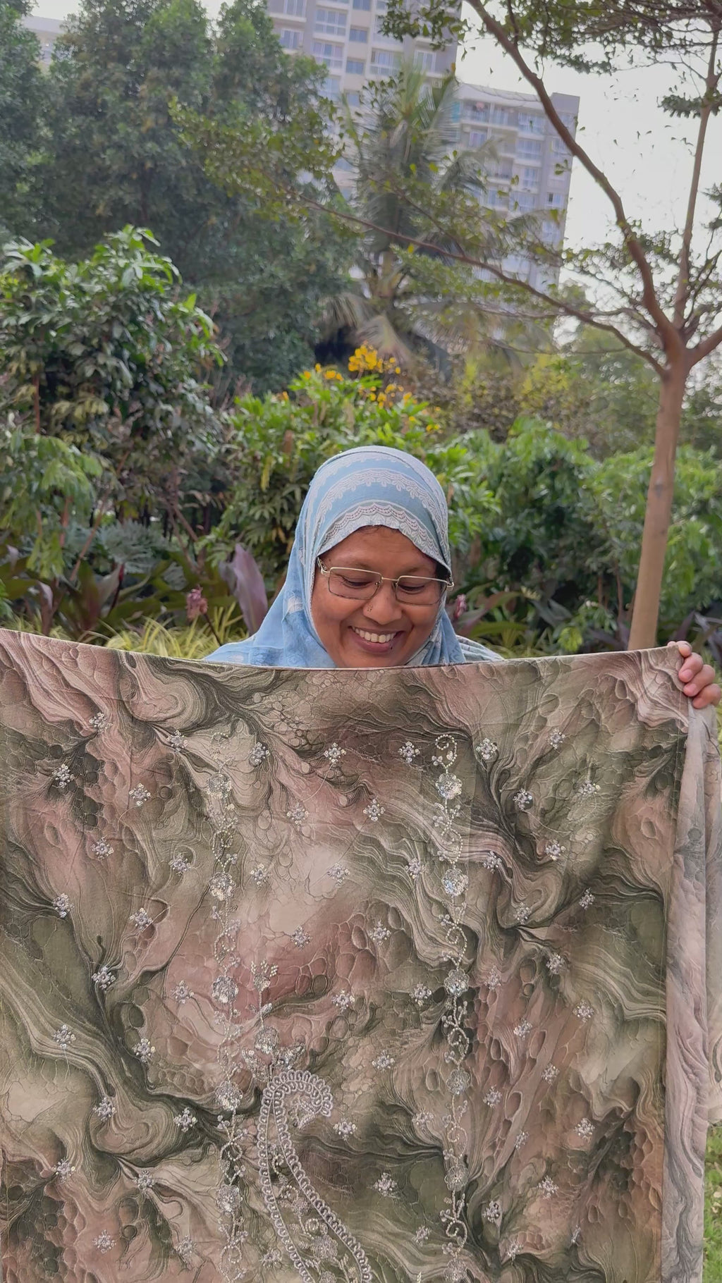 Zarvielle Marble Edit – Premium Unstitched Suit