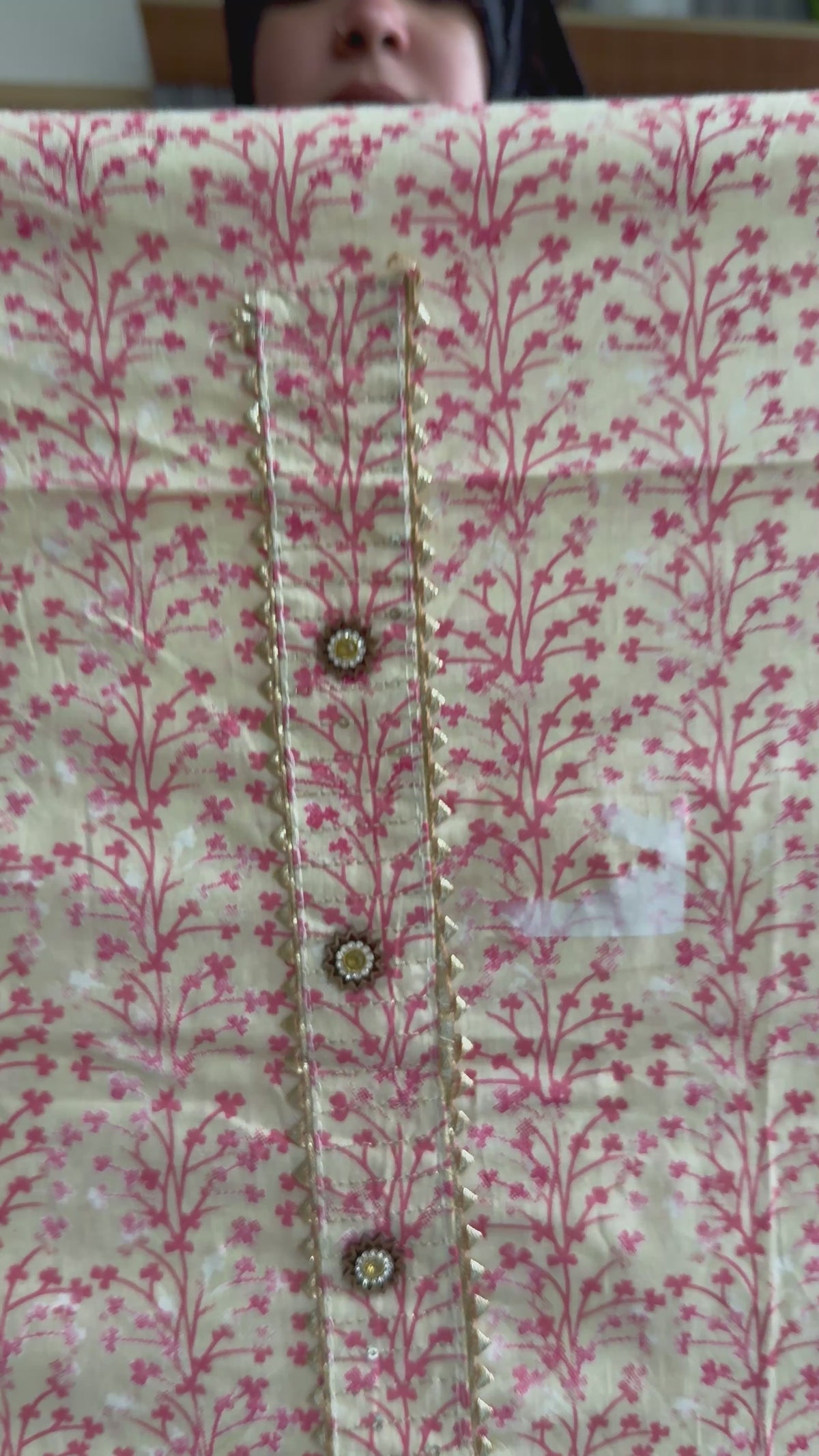 Iswa Pure Cotton Unstitched Suit