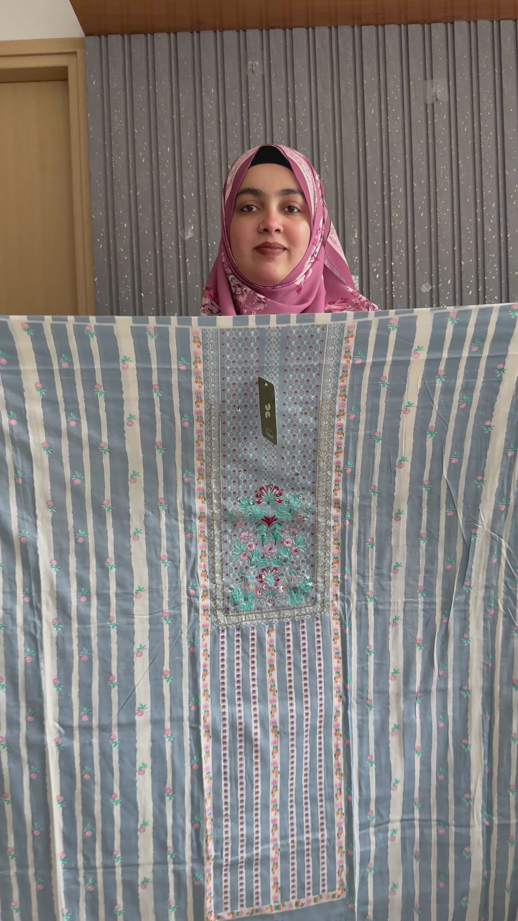 Hamza Pure Cotton Unstitched Suit